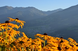 Aussicht ins Zillertal von EG